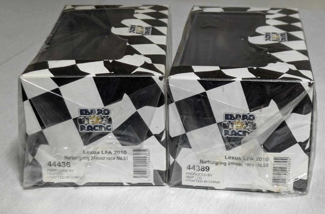 エブロ 1/43 LEXUS LF-A ニュル24時間 2010　2台まとめて