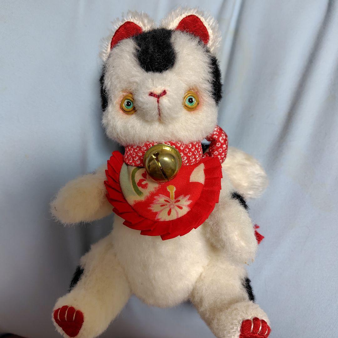 テディベア作家 アーティストベア 狛犬 ハンドメイド　ぬいぐるみ