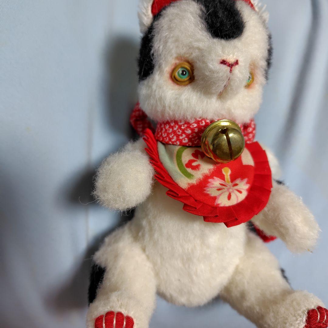 テディベア作家 アーティストベア 狛犬 ハンドメイド　ぬいぐるみ