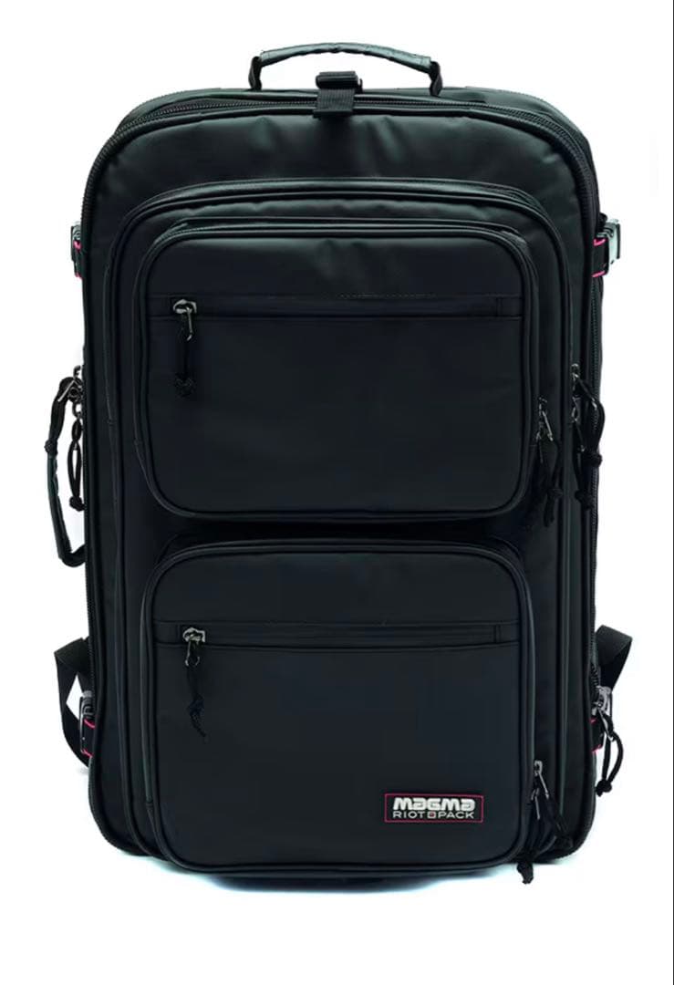 DJバッグ　ブラック　バックパック　マグマバッグス　機材　大容量　持ち運び
