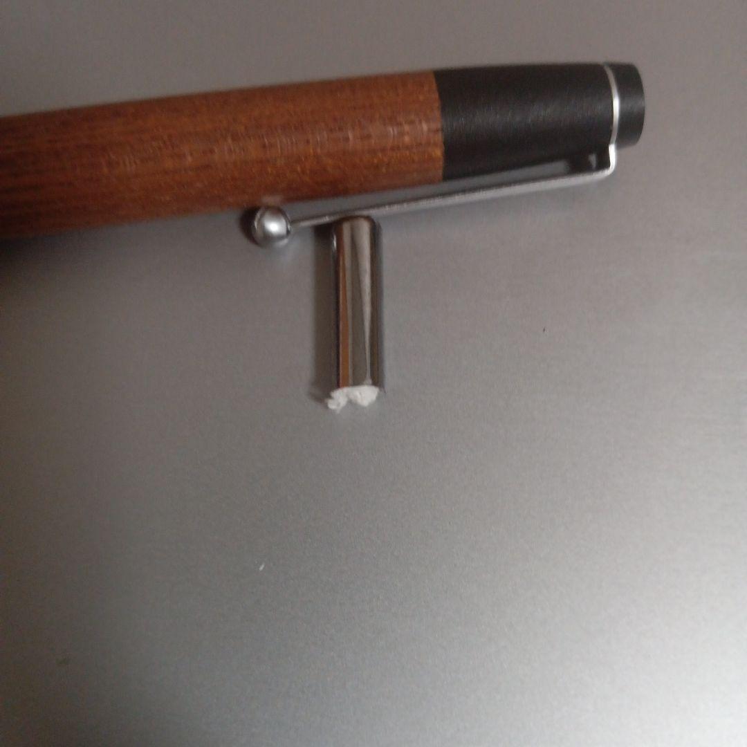 優*ん様 野原工芸　ボールペン　玉クリップ　欅　名入リ　キャップ代用