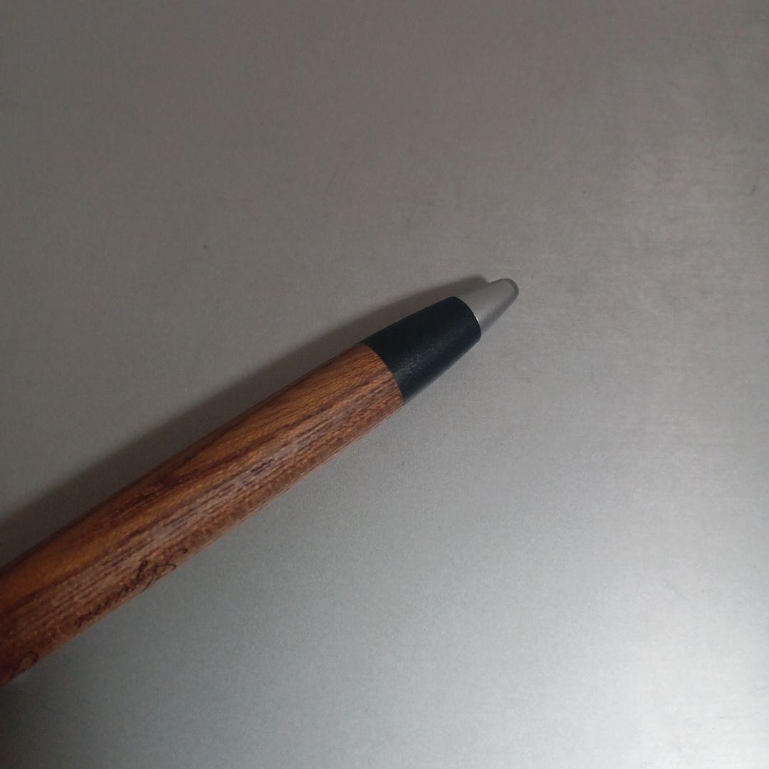 優*ん様 野原工芸　ボールペン　玉クリップ　欅　名入リ　キャップ代用