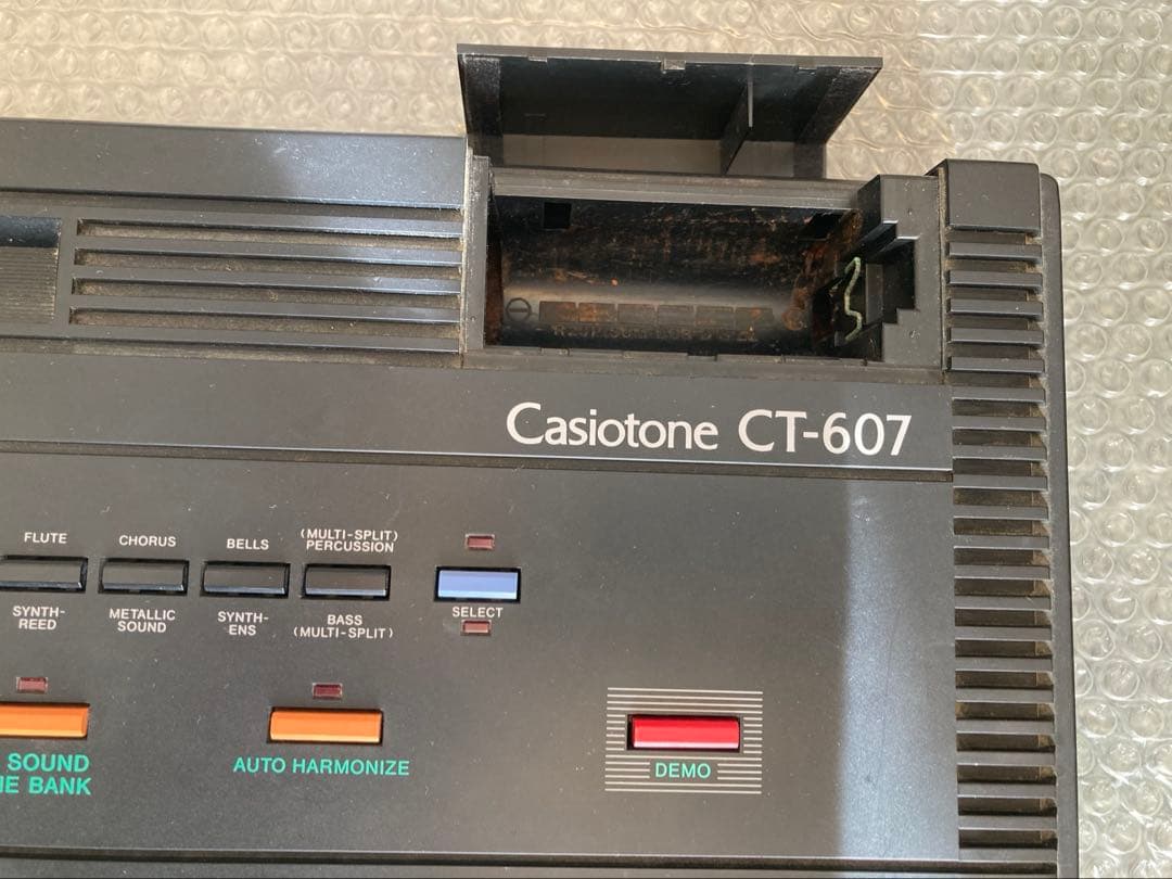 Casiotone CT-607 スタンド、譜面台、アダプター付