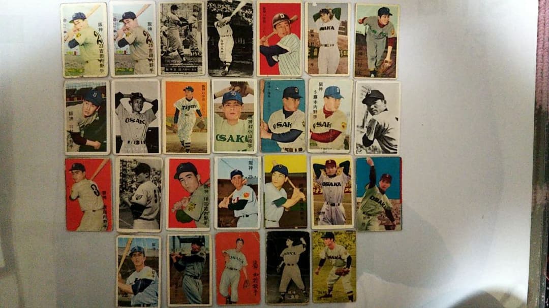 昭和面子メンコ野球 阪神26枚
