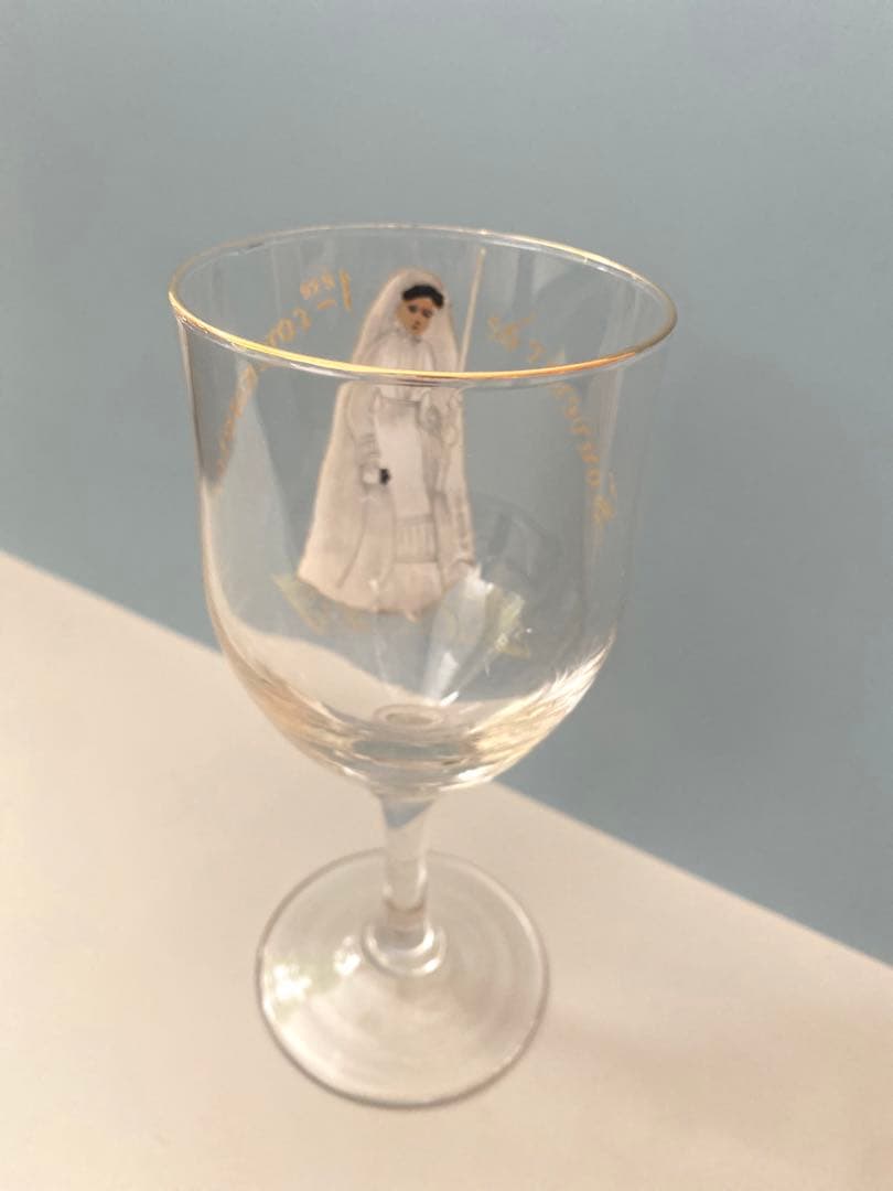 コミュニオングラス　聖体拝領　フランス　アンティーク