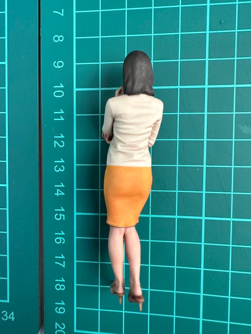 1/18 フィギュア2体　3Dフィギュア　ミニチュア　ジオラマ　1/64より大