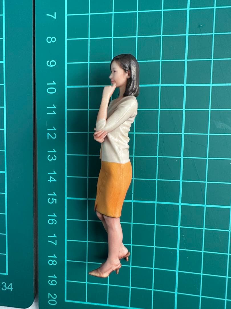 1/18 フィギュア2体　3Dフィギュア　ミニチュア　ジオラマ　1/64より大