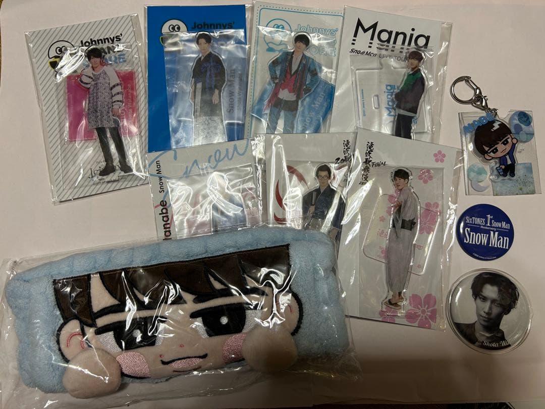 Man 渡辺翔太 公式グッズ まとめ売り