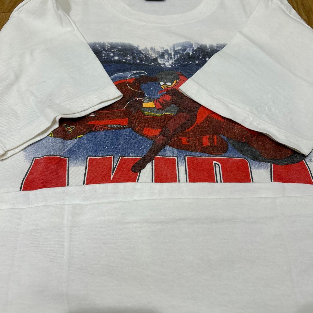 AKIRA アキラ　Tシャツ　バイク　バックプリント　ビンテージ