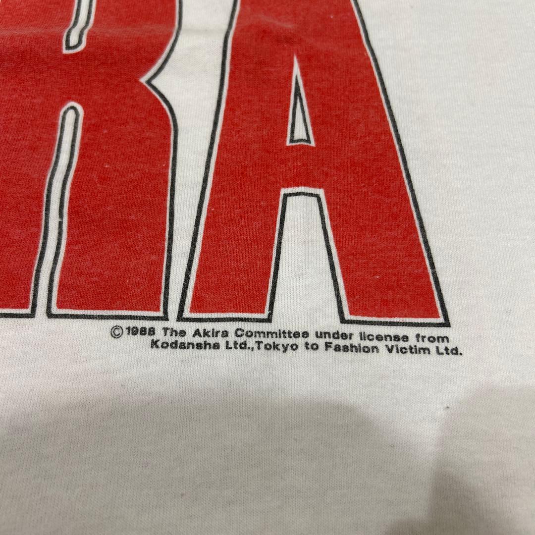 AKIRA アキラ　Tシャツ　バイク　バックプリント　ビンテージ