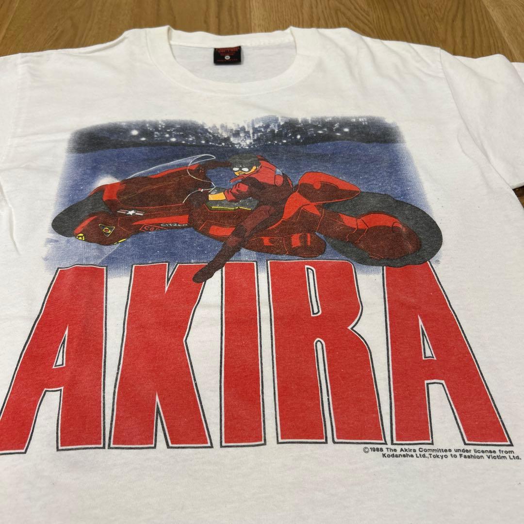 AKIRA アキラ　Tシャツ　バイク　バックプリント　ビンテージ