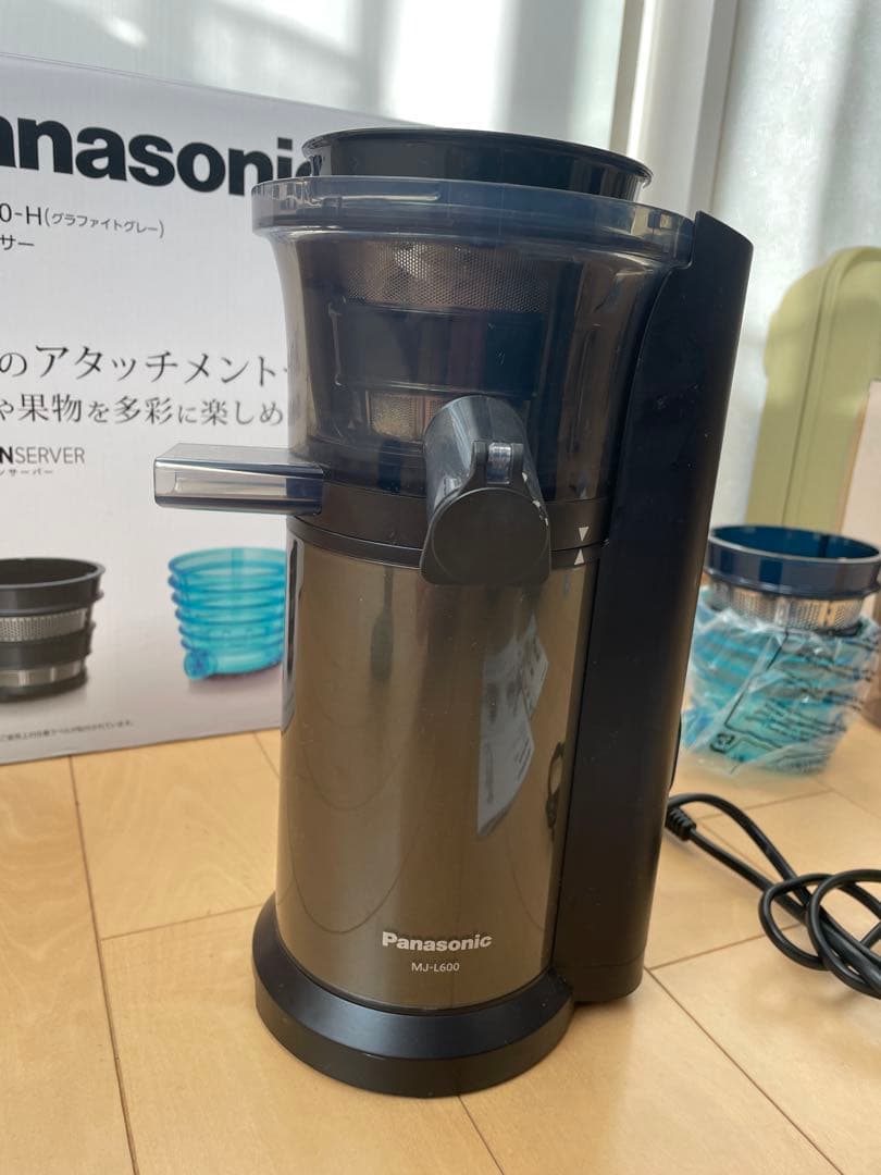 Panasonic MJ-L600-H ジューサー