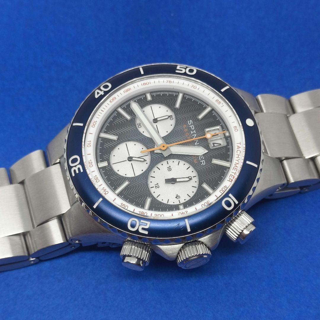 スピニカークォーツクロノグラフ腕時計Spinnaker