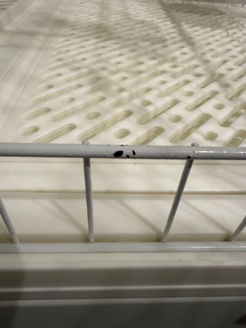 【ちゃる】キャットケージ ホワイト3段 トイレ付き タンスのゲン