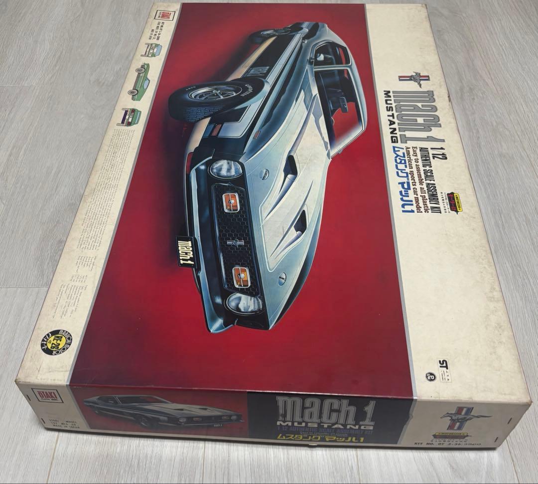 当時物 OTAKI 1/12 MUSTANG mach 1 ビッグスケールモデル