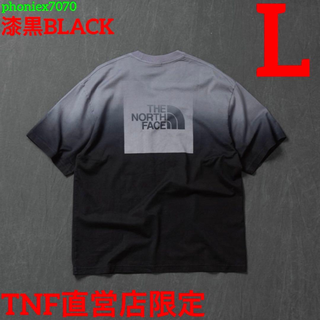 ノースフェイス直営店限定【L】Gradation Square Logo Tee