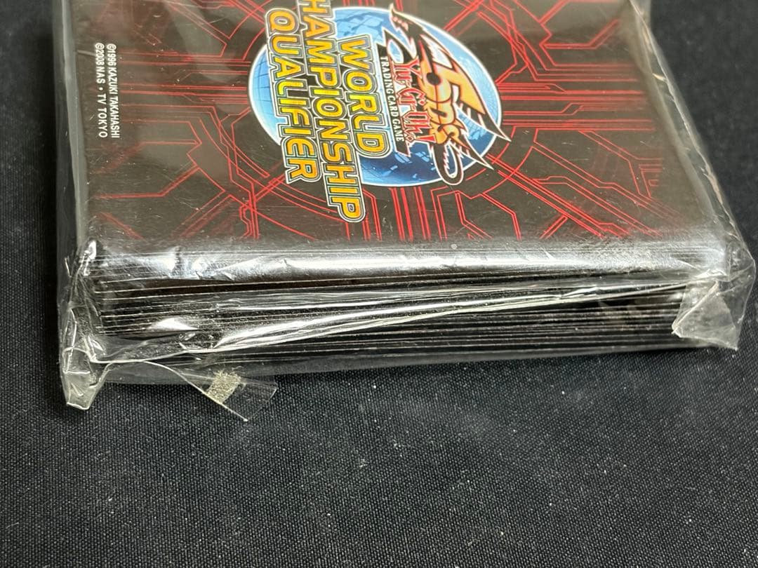 遊戯王　公式　WCQ2011 赤　スリーブ 80枚　未開封