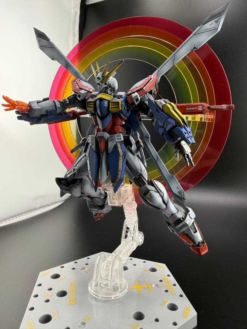 RGゴッドガンダム　ガンプラ