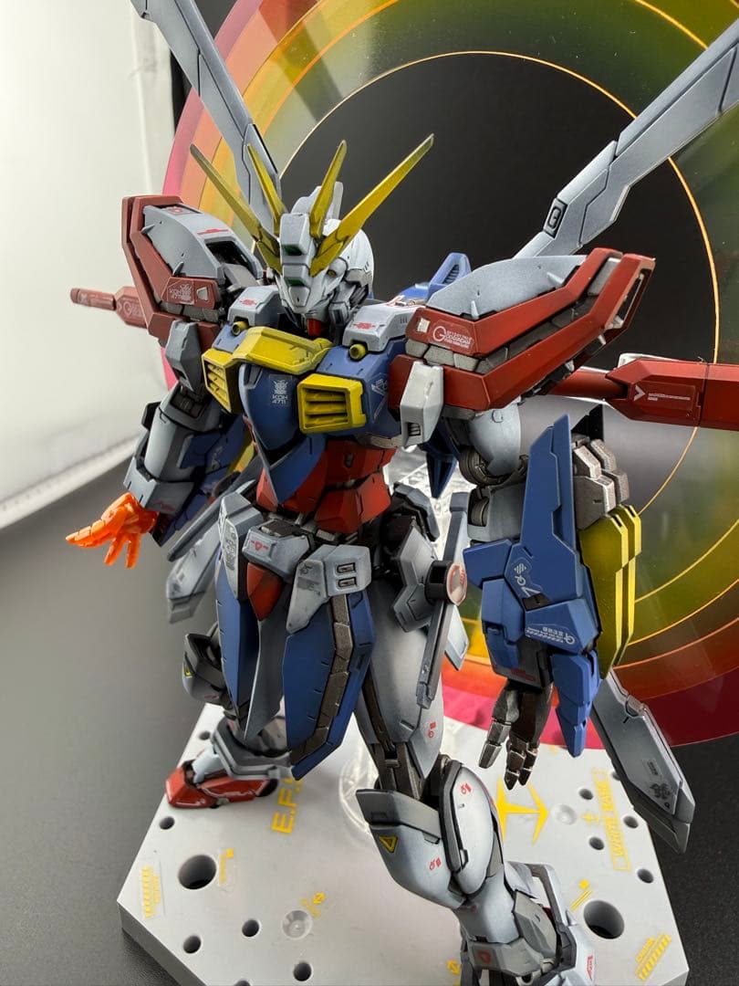 RGゴッドガンダム　ガンプラ