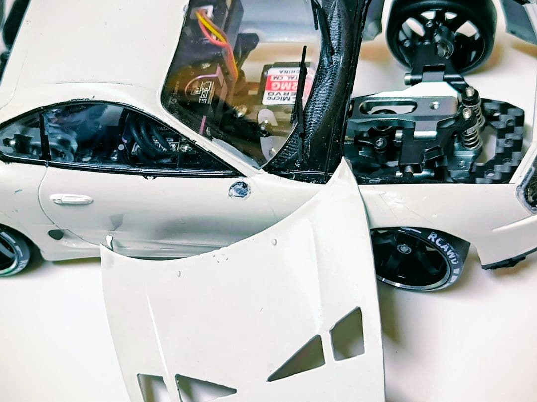 蚊車 ドリラジ toyota suppra タミヤ1/24