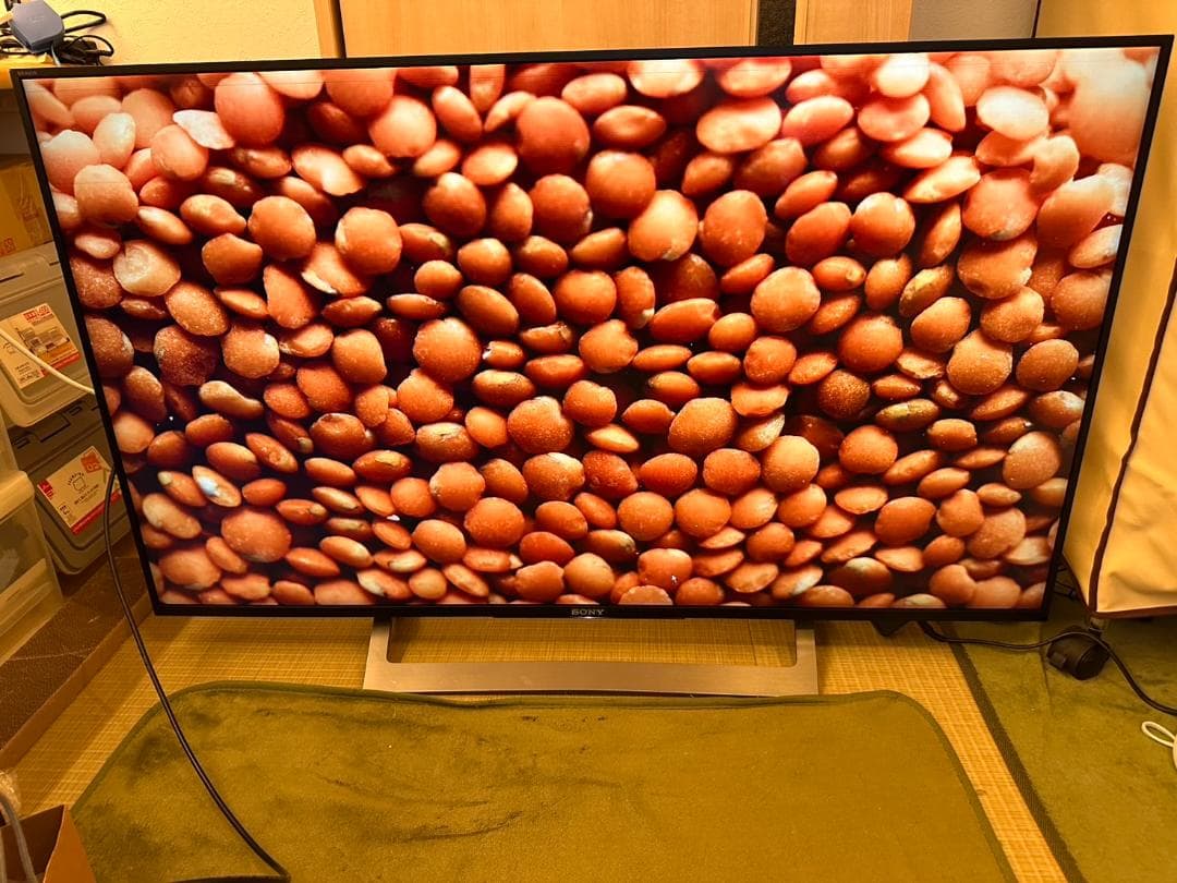 スマートテレビ　4K対応！SONY ソニー　KJ-49X8300D　少々訳が美品