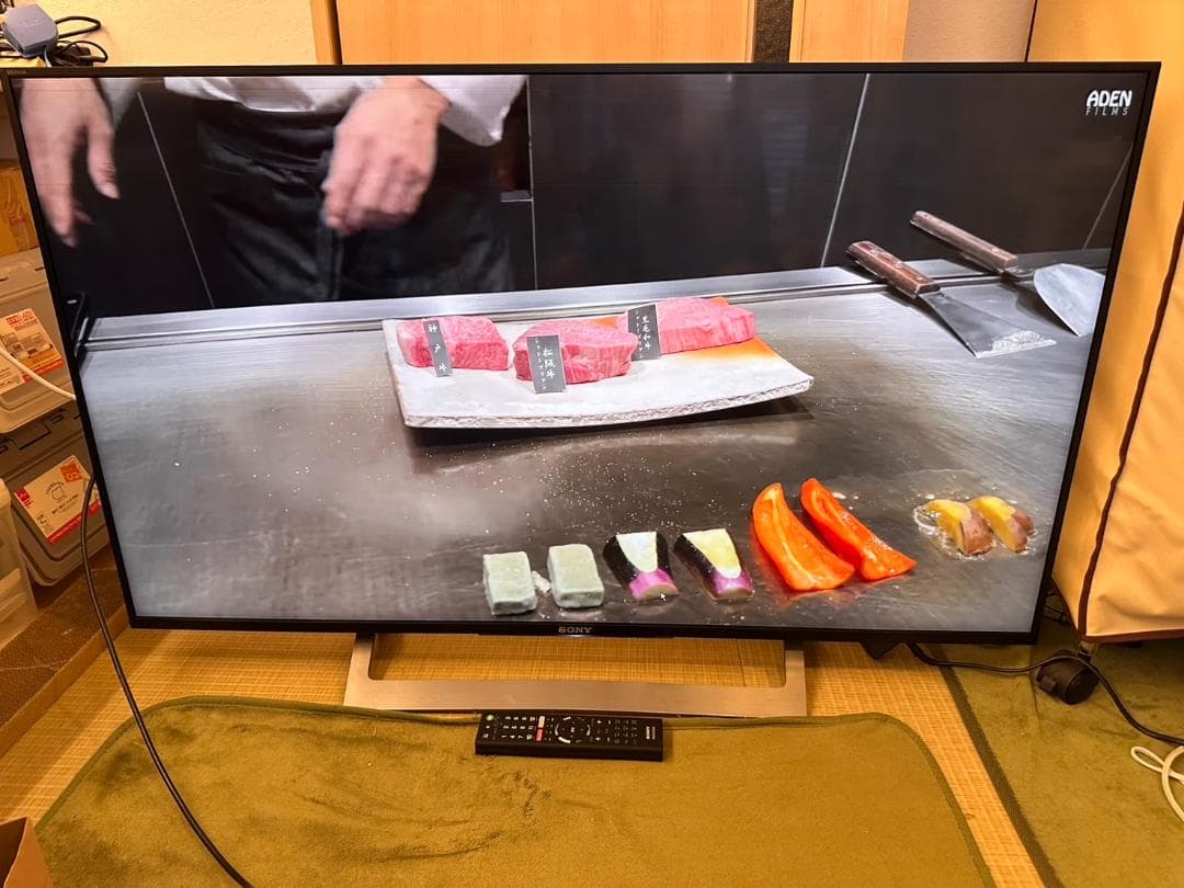 スマートテレビ　4K対応！SONY ソニー　KJ-49X8300D　少々訳が美品