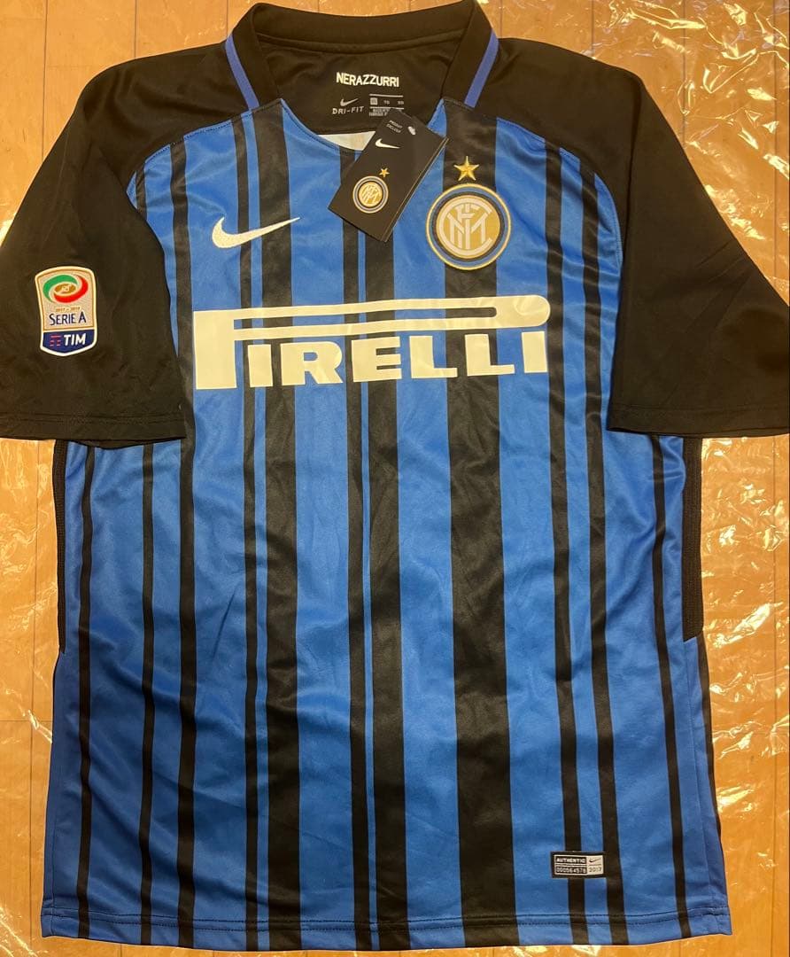 【インテル】 マウロ・イカルディ サイン入りユニフォーム