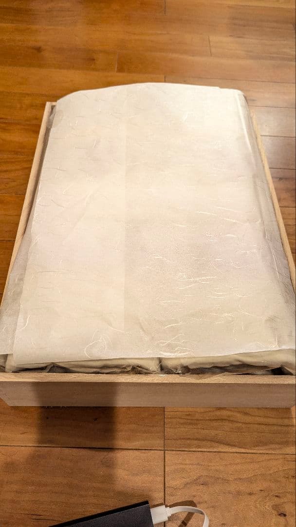 木箱入り はなしずか シルク混綿毛布(毛羽部分)2P