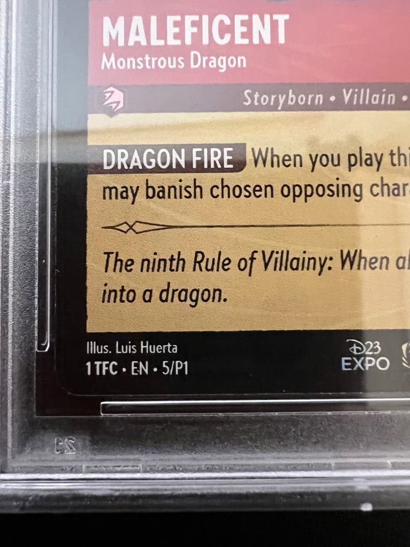 Disney LORCANA マレフィセント　ディズニー　ロルカナ　psa9