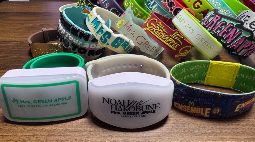 Mrs. GREEN APPLE ラバーバンドセット