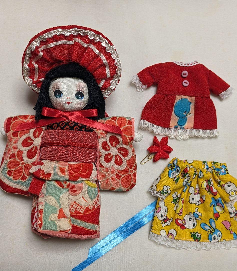 ぽてち　文化人形　ミニ文化人形 ゆずちゃん 着せ替え 着物人形