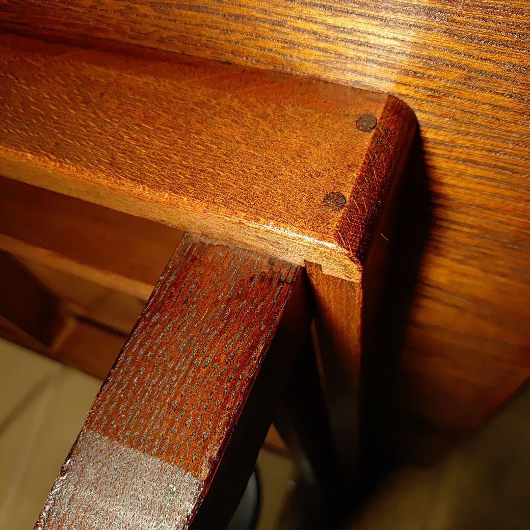 希少サイズ　特大　折りたたみテーブル　ちゃぶ台　ビンテージ　昭和レトロ