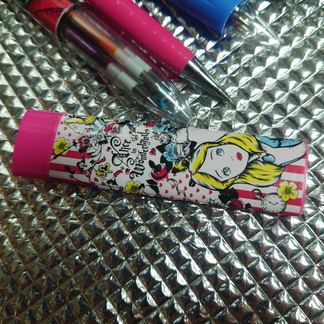 廃盤 ディズニーボールペン 不思議のアリス ボールペンセット