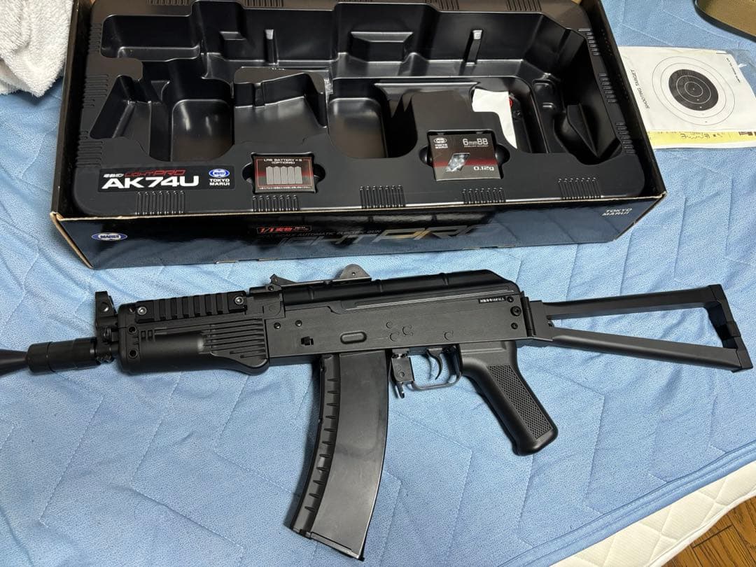 東京マルイ AK74U 電動ガン10禁LIGHT PRO中古