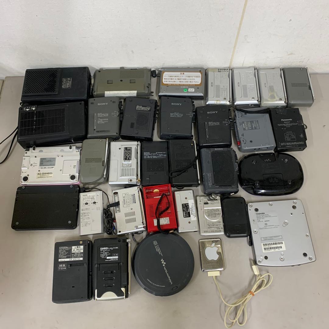 SONY.Panasonic.ポータブルプレーヤー.カセットプレーヤー.ラジオ