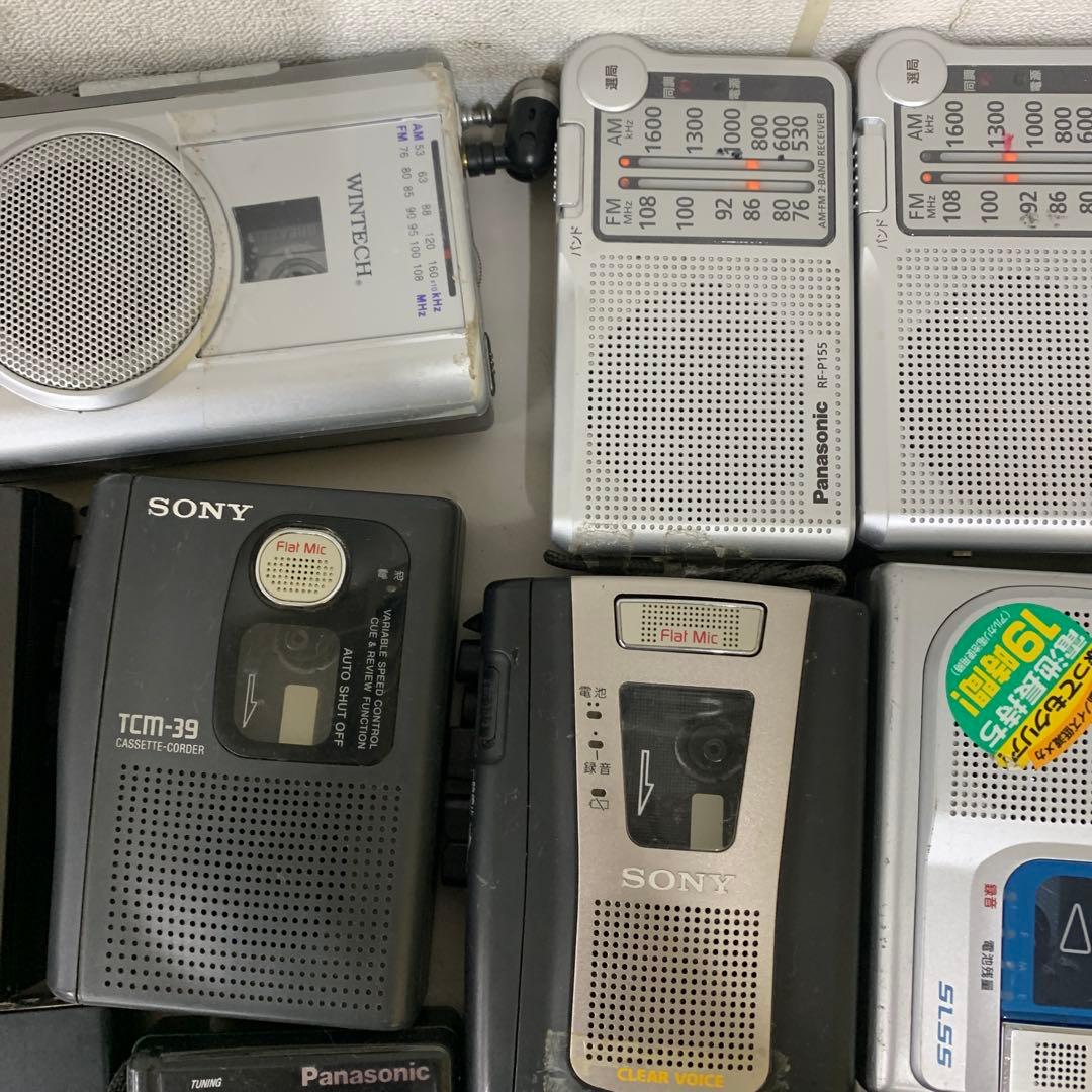 SONY.Panasonic.ポータブルプレーヤー.カセットプレーヤー.ラジオ