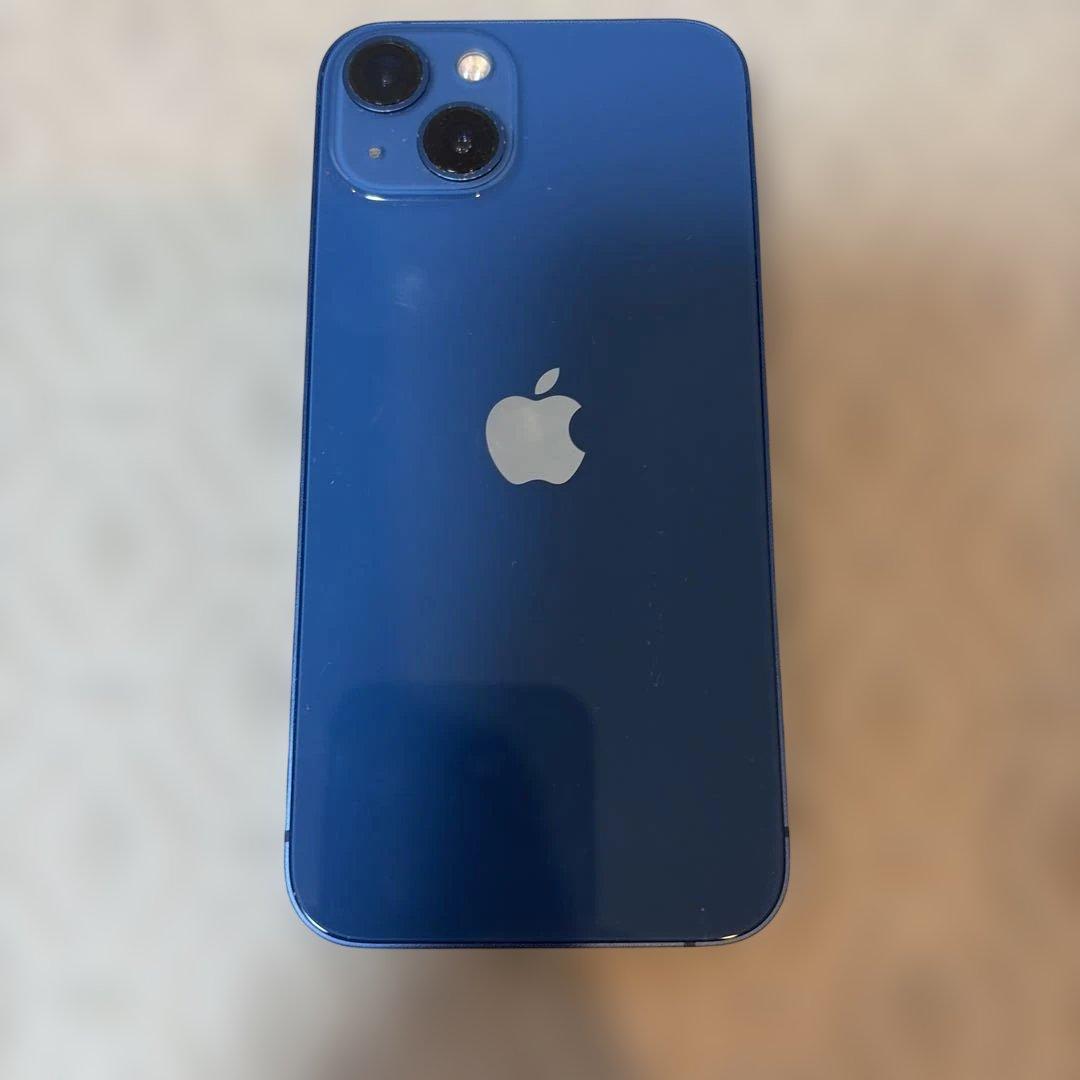 iPhone 13 256GB ブルー docomo 本体 美品傷なし 初期化済