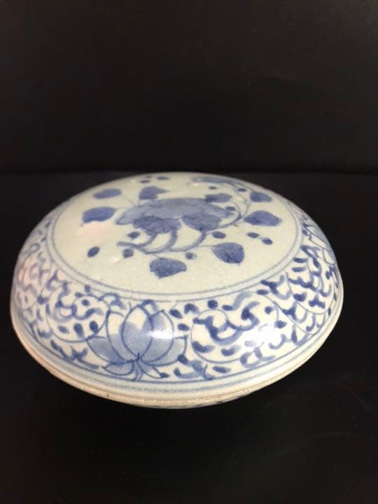 【太明成化年製】古伊万里 染付　骨董