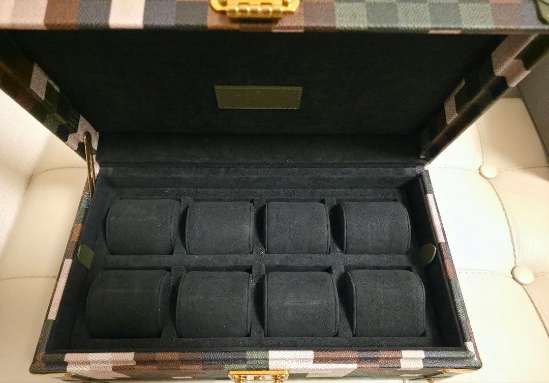 Louis Vuitton コフレ8モントレ ファレル カモフラージュ