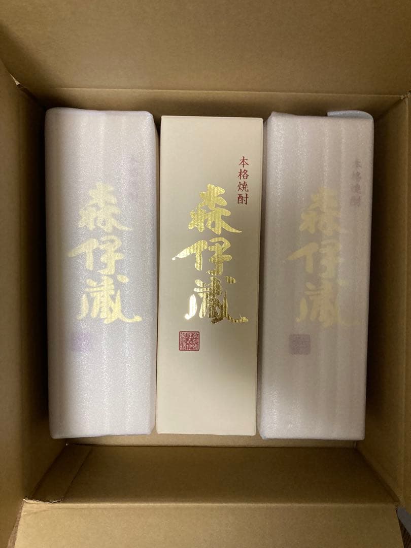 森伊蔵　金ラベル　720ml 3本セット　高島屋