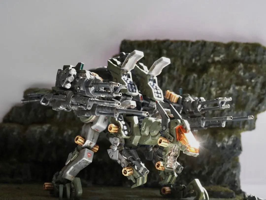 hmm ガンスナイパーワイルドウィーゼル【ミリタリーカラー塗装・ウェザリング済】