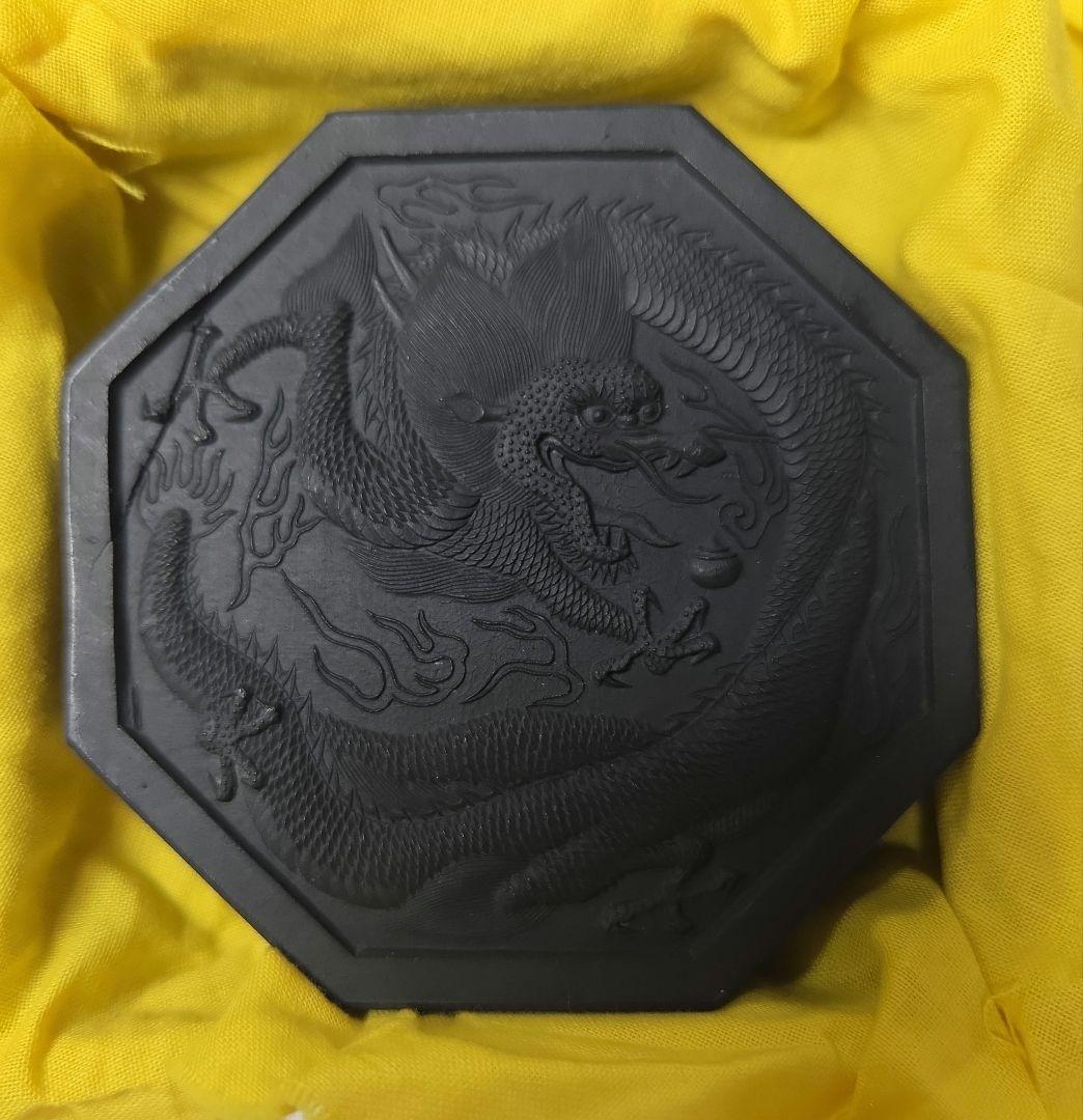 古墨　呉竹精昇堂　青墨　　8.0丁型