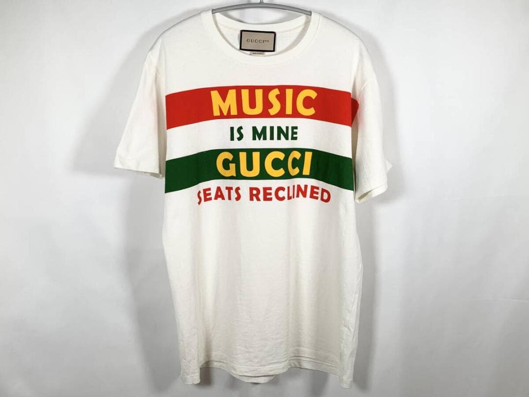 チョキチョキ【正規品】極美品 グッチ GUCCI MUSIC Tシャツ S