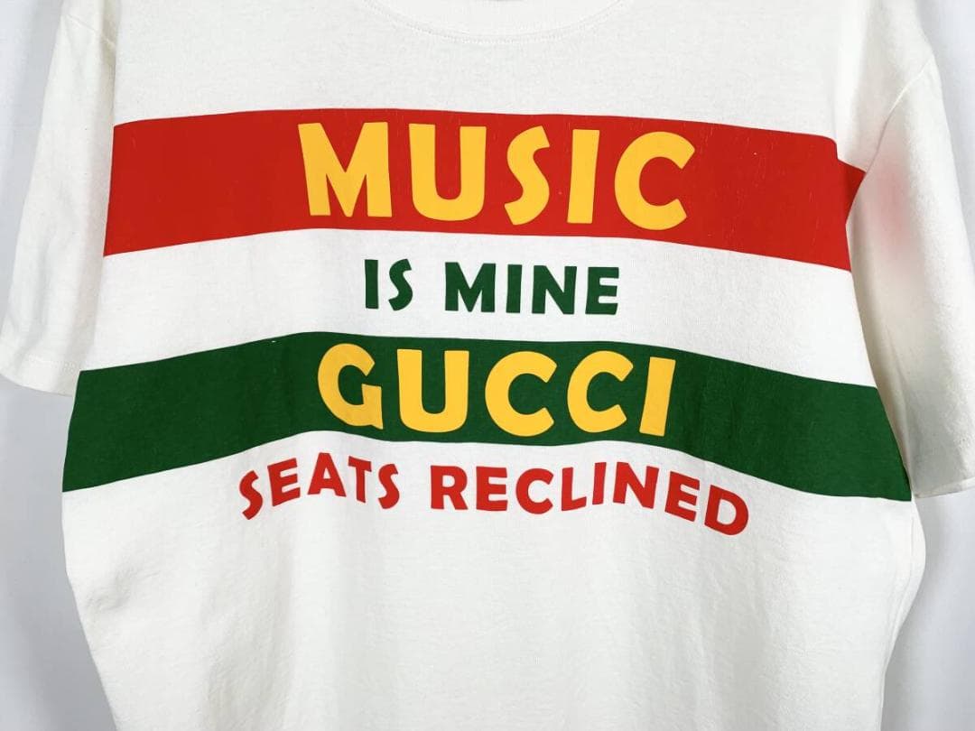 チョキチョキ【正規品】極美品 グッチ GUCCI MUSIC Tシャツ S