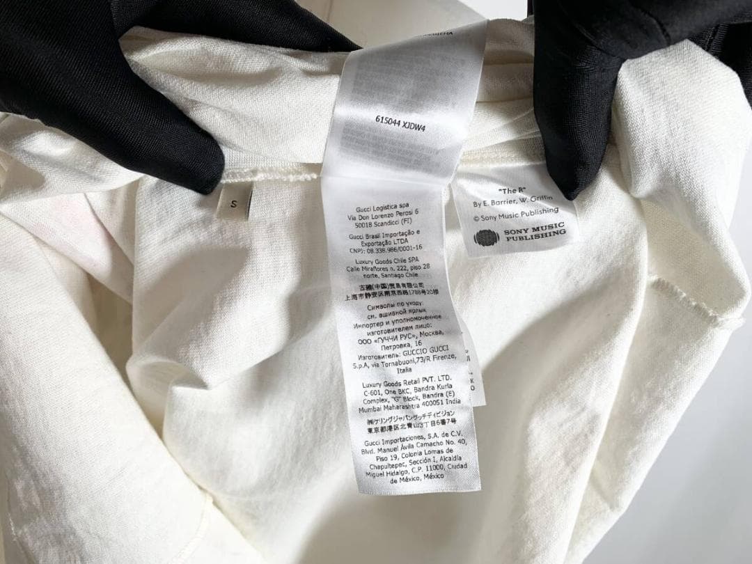 チョキチョキ【正規品】極美品 グッチ GUCCI MUSIC Tシャツ S