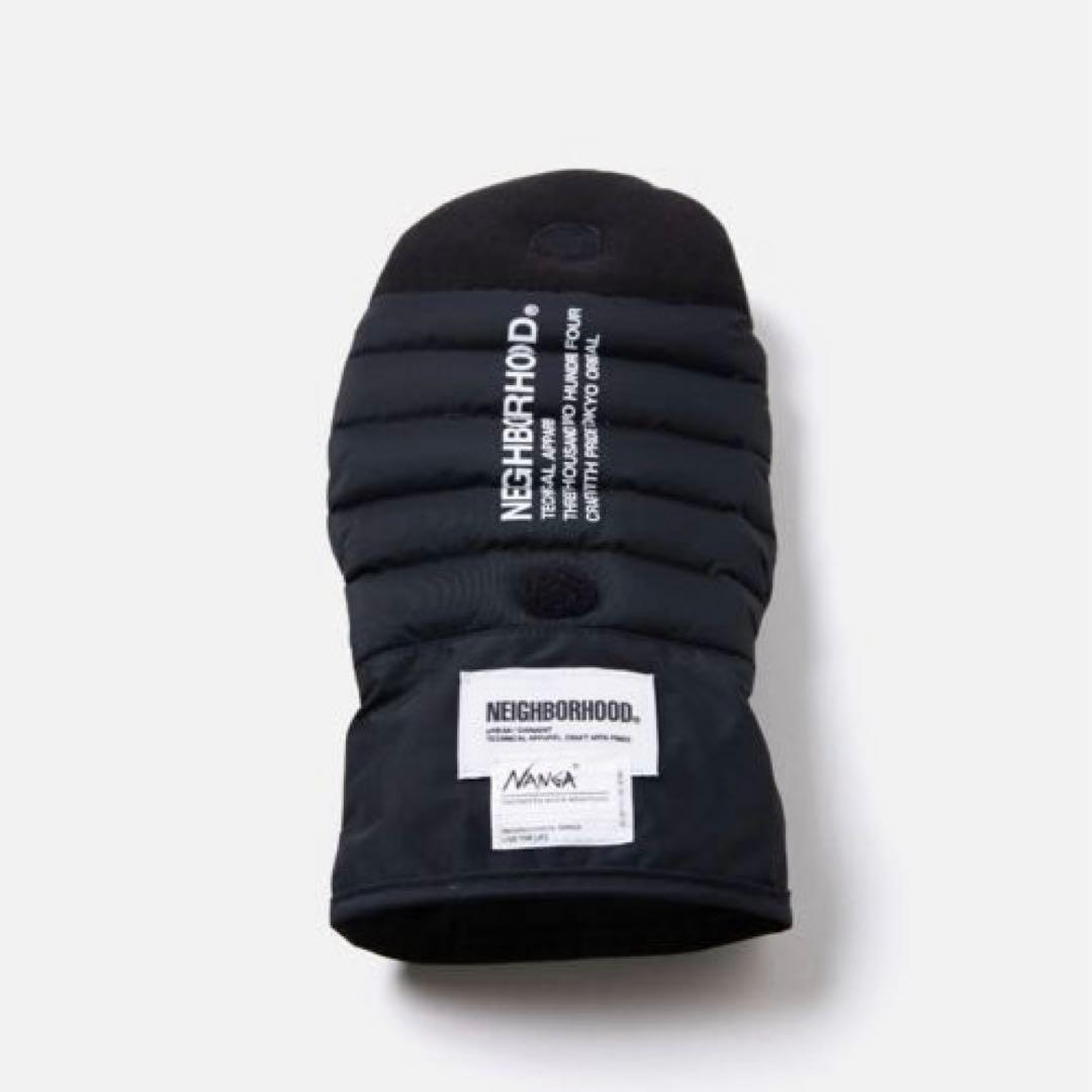 小物 L NEIGHBORHOOD x NANGA Down Gloves Black