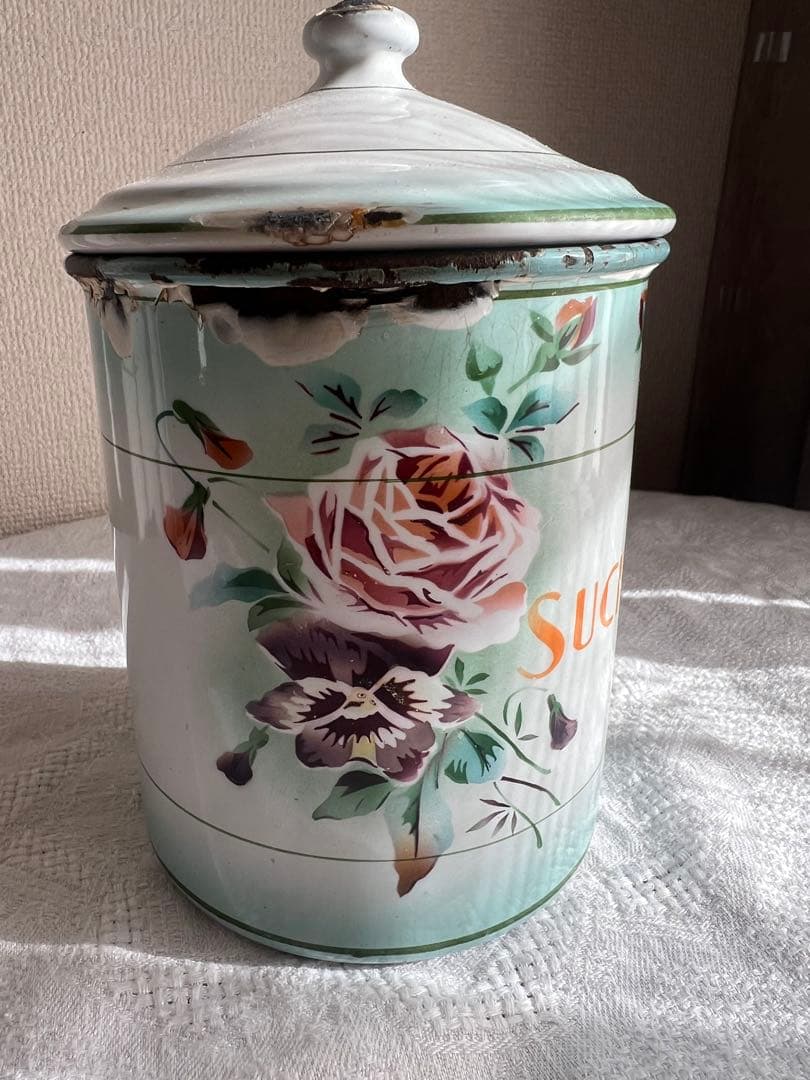 美しい⭐︎フランスアンティーク　JAPY キャニスター　SUCRE
