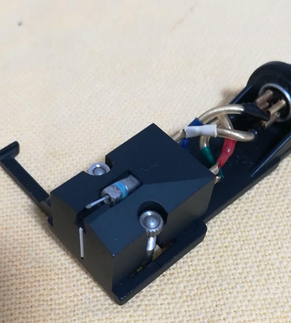 デノン MCカートリッジ DL-103 Hシェル ADC 端子ハンダ跡、良音です