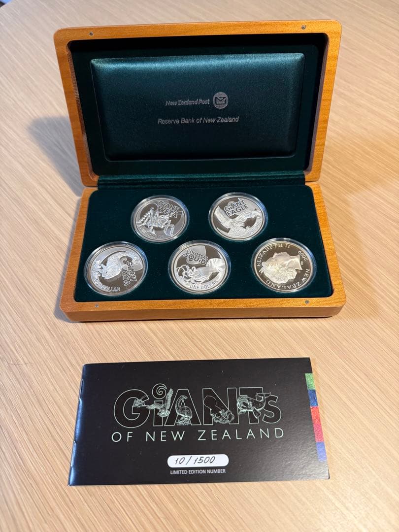 Giants of New Zealand 銀貨セット 2009