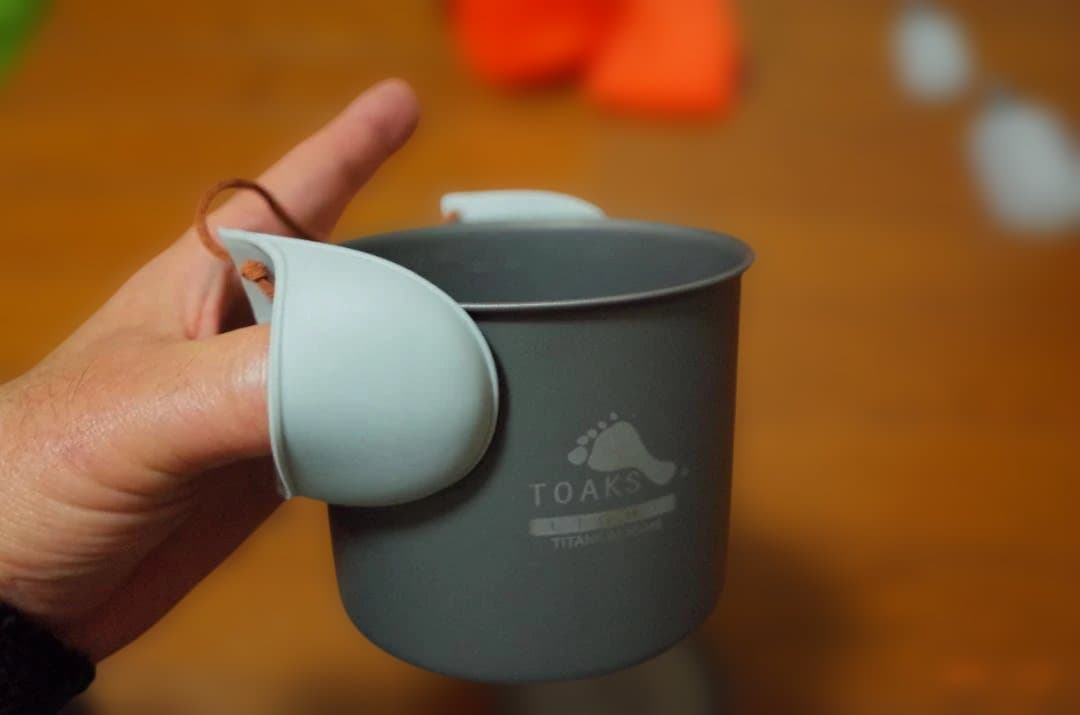 美品　トークス /チタンポット 550NH&チタンアルスト&五徳　＋おまけ